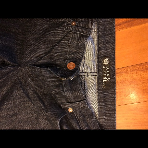 Rock & Republic bootcut jeans size 27 - Picture 5 of 7